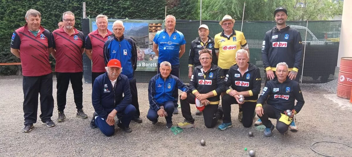 Selezione Campionati Italiani di Petanque a Terne Cat. C Aosta